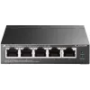 Switch Gigabit Easy Smart TP-Link TL-SG105PE com 4 portas PoE+