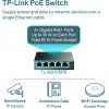 Switch Gigabit Easy Smart TP-Link TL-SG105PE com 4 portas PoE+