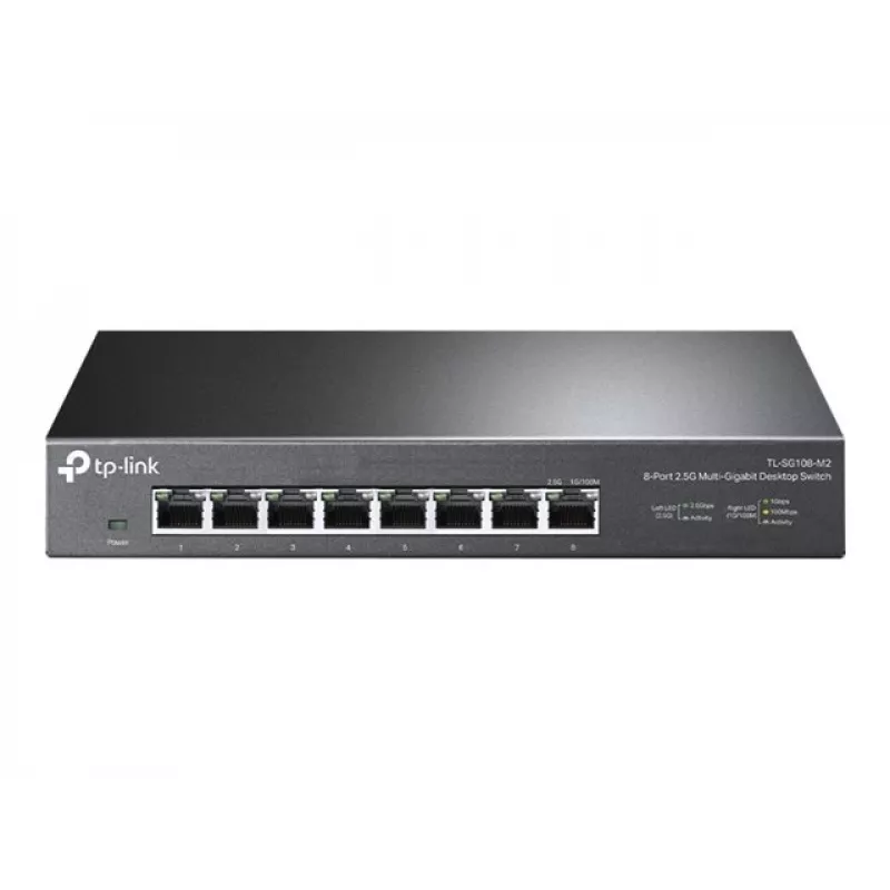 Switch não gerido TP-LINK TL-SG108-M2 V3.0 8 portas 2.5G Multi-Gigabit