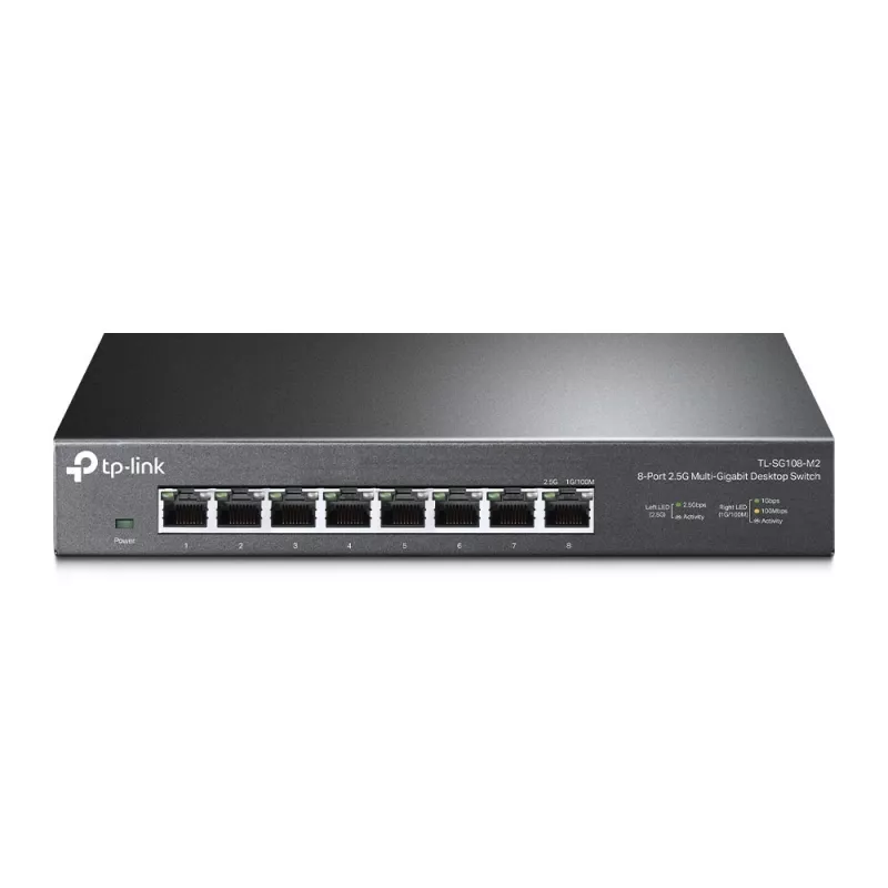 Switch não gerido TP-LINK TL-SG108-M2 V3.0 8 portas 2.5G Multi-Gigabit