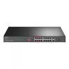 TP-Link TL-SL1218P switch Fast Ethernet PoE+ 18 portas com 2 Gigabit e 1 SFP