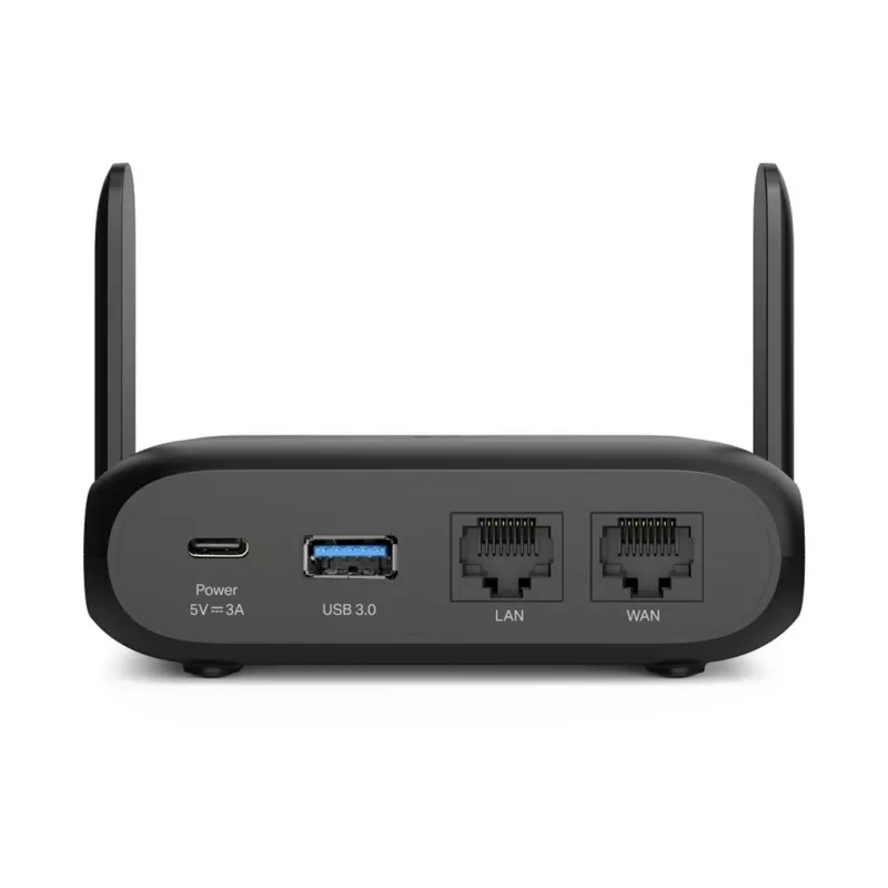 Router de viagem TP-Link TL-WR1512X Roam 6 AX1500 Wi-Fi 6 Dual-Band Gigabit