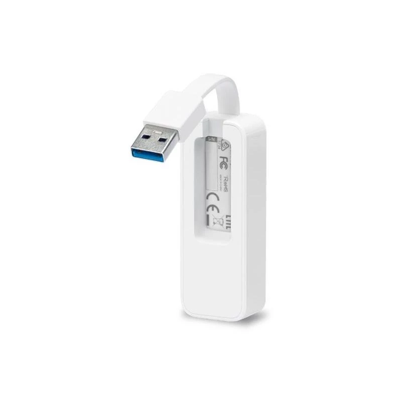TP-Link UE300 Adaptador de rede USB 3.0 para Gigabit Ethernet, branco UE300(UN)