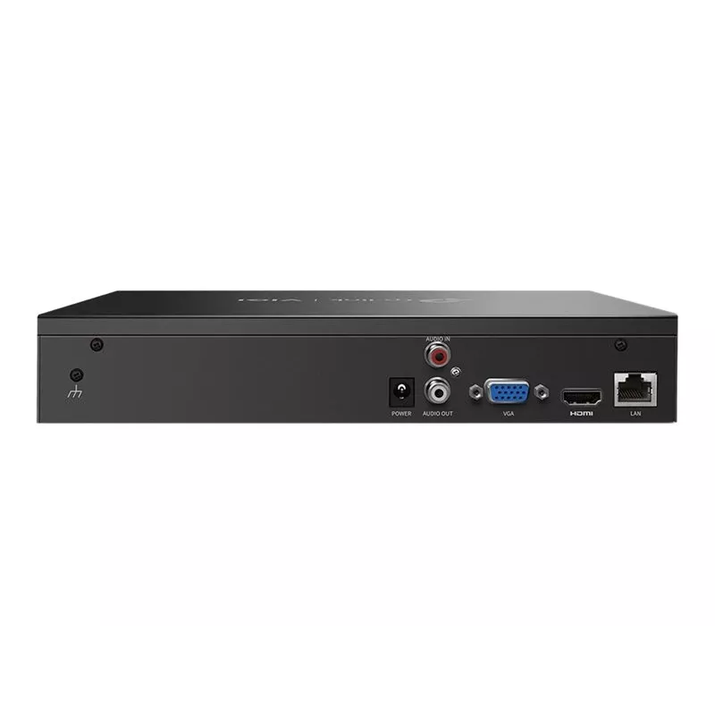 Gravador de vídeo em rede TP-Link VIGI NVR1008H 8 canais, 5MP, H.265+, 1 SATA até 10TB, HDMI/VGA, 12V DC