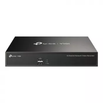 Gravador de vídeo em rede TP-Link VIGI NVR1008H 8 canais, 5MP, H.265+, 1 SATA até 10TB, HDMI/VGA, 12V DC