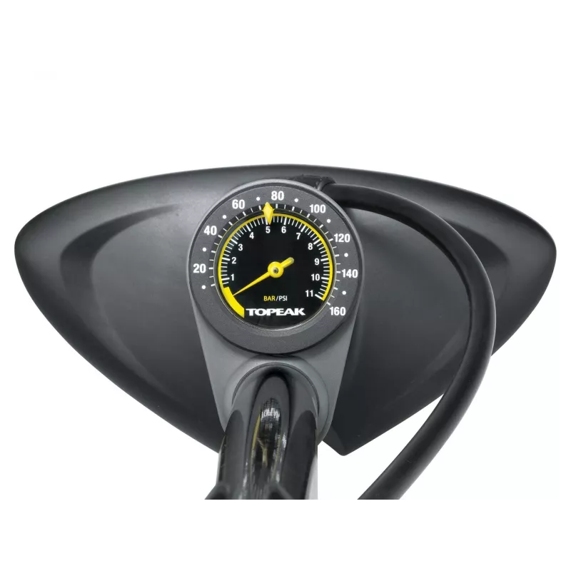 Bomba de pé TPK TOPEAK JOE BLOW MAX HP preto
