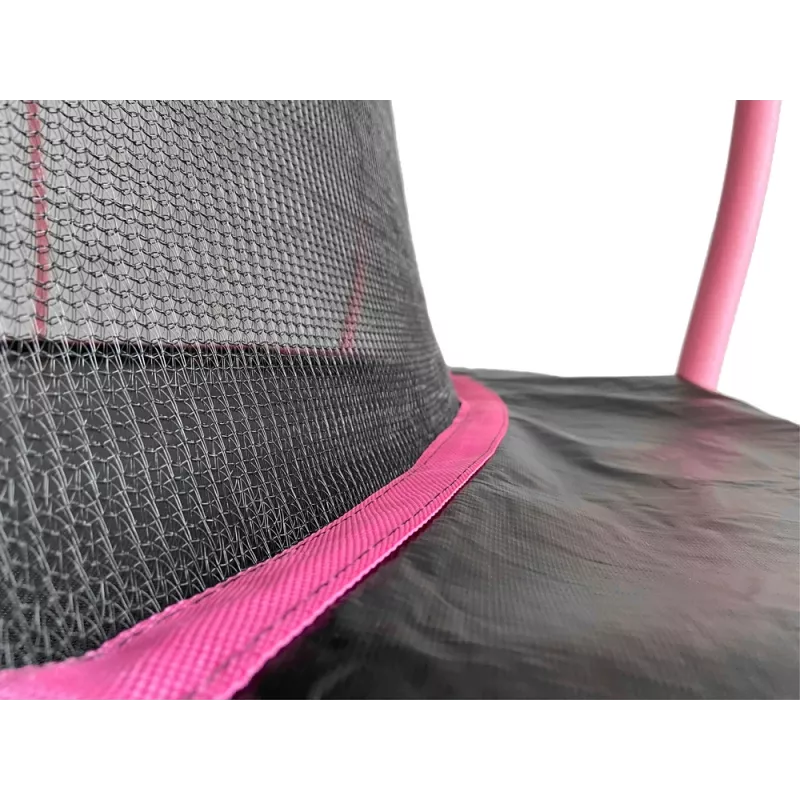 Trampolim LEAN Sport Max 14ft Black-Pink