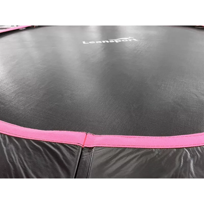 Trampolim LEAN Sport Max 14ft Black-Pink