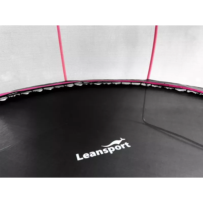 Trampolim LEAN Sport Max 14ft Black-Pink