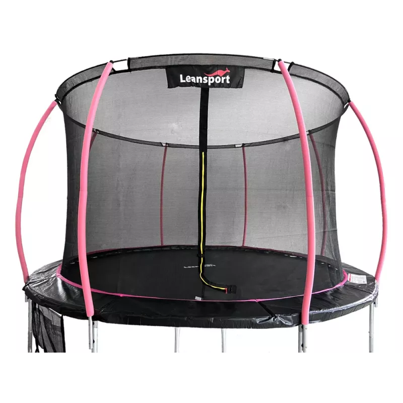 Trampolim LEAN Sport Max 14ft Black-Pink