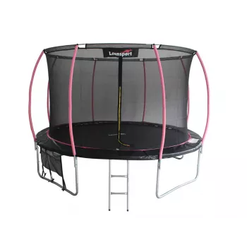 Trampolim LEAN Sport Max 14ft Black-Pink