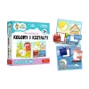 TREFL GRY Jogo educativo Cores e Formas ABC para crianças pequenas Família Treflik Trefl 02904