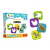 TREFL GRY Jogo educativo Quinta ABC para crianças pequenas Família Treflik Trefl 02909