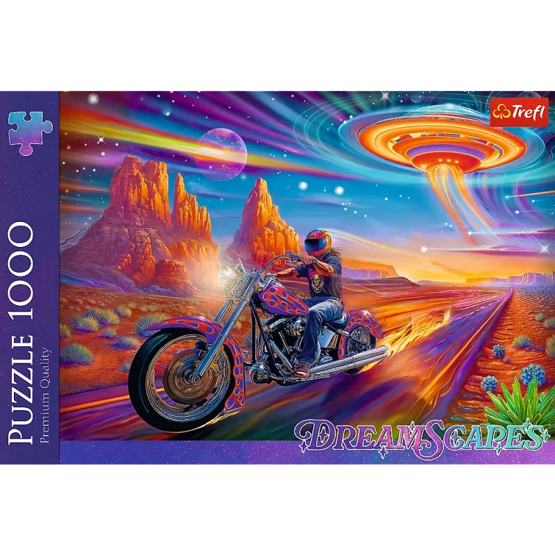 Puzzle TREFL - 1000 - Crazy Ride FSC Mix 70% 10930