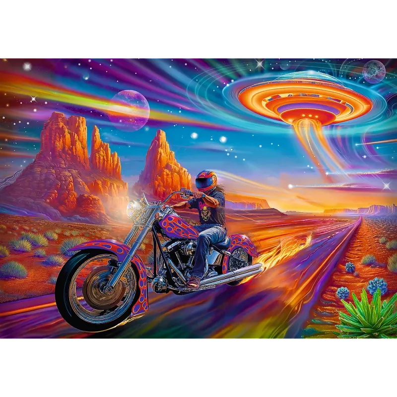 Puzzle TREFL - 1000 - Crazy Ride FSC Mix 70% 10930