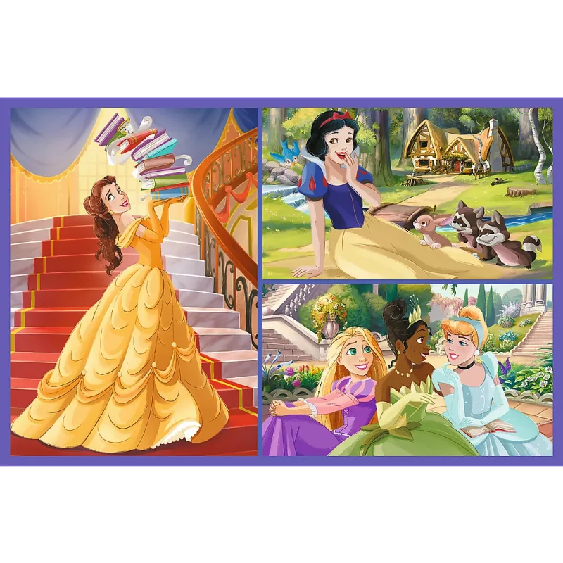 Puzzle - 2x70 - Fairytale Days - Disney Princess 34440