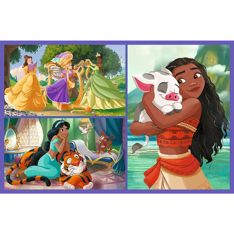 Puzzle - 2x70 - Fairytale Days - Disney Princess 34440
