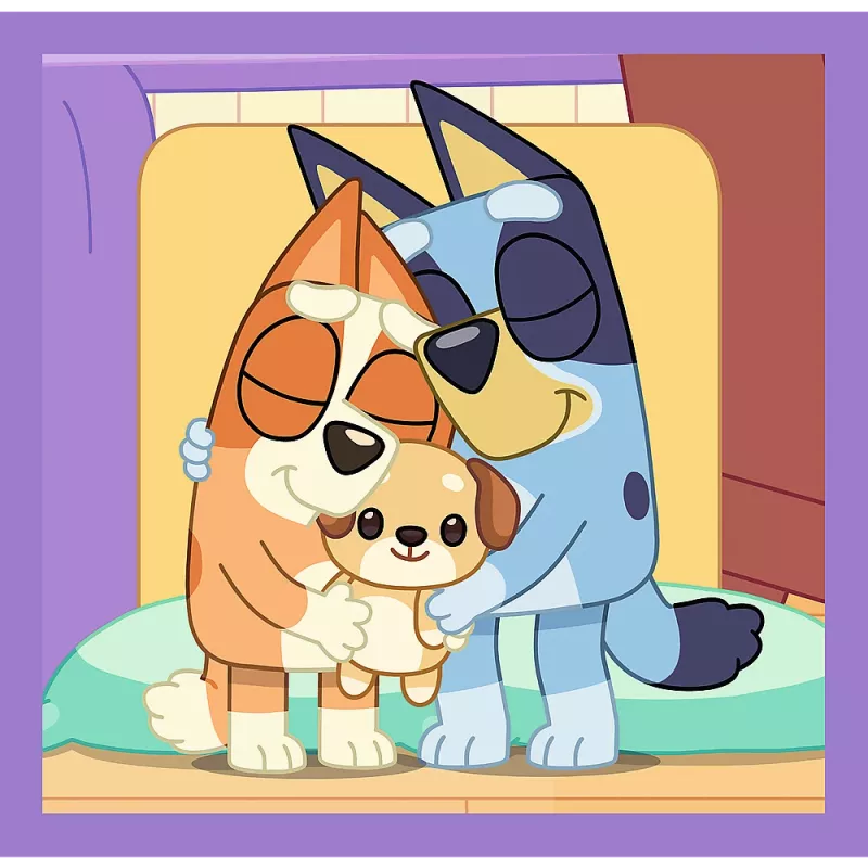 TREFL PUZZLE Puzzle 3 em 1 - Meet Bluey
