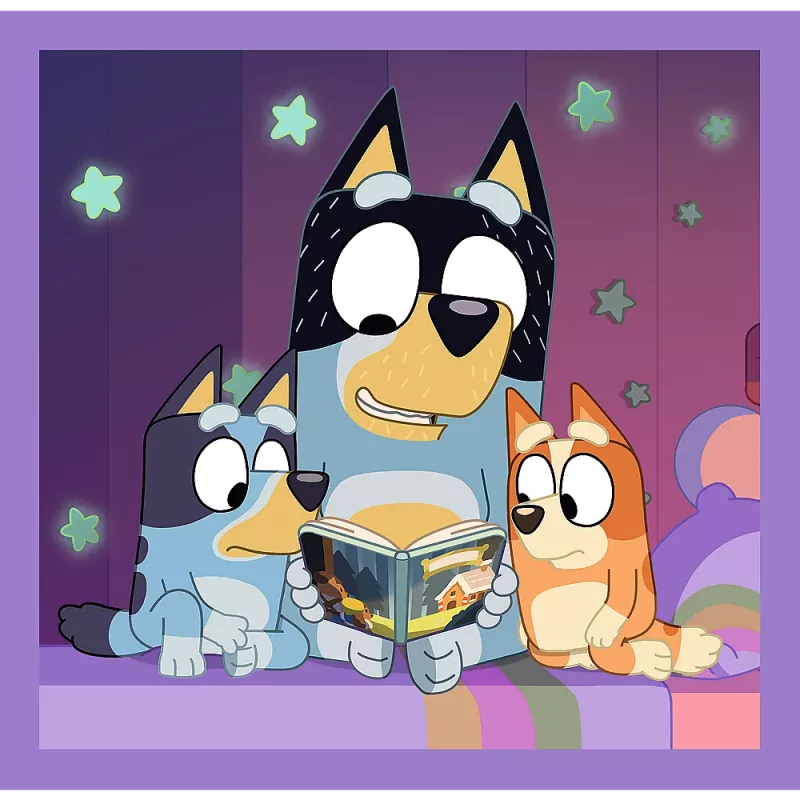 TREFL PUZZLE Puzzle 3 em 1 - Meet Bluey
