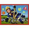 TREFL PUZZLE Puzzle 4 em 1 - Adventures of Fireman Sam