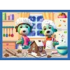 TREFL PUZZLE Puzzle 4 em 1 – Está a nevar com os Trefliks – Trefl 34657