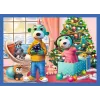 TREFL PUZZLE Puzzle 4 em 1 – Está a nevar com os Trefliks – Trefl 34657