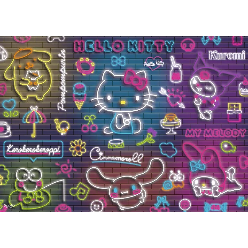 Puzzle TREFL 500 - Neon Hello Kitty Trefl 37523