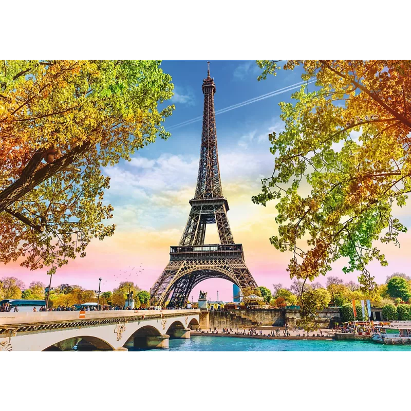 TREFL Puzzle 500 peças Romantisches Paris Trefl 37330