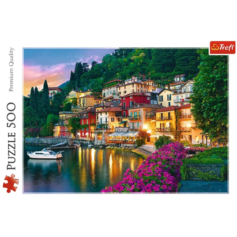 TREFL PUZZLE Puzzle 500 peças Lago de Como, Itália Trefl 37290
