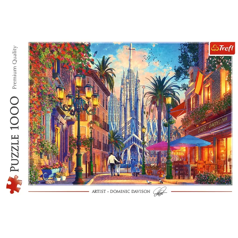 TREFL PUZZLE Puzzle - 1000 - Barcelona, Espanha 10793