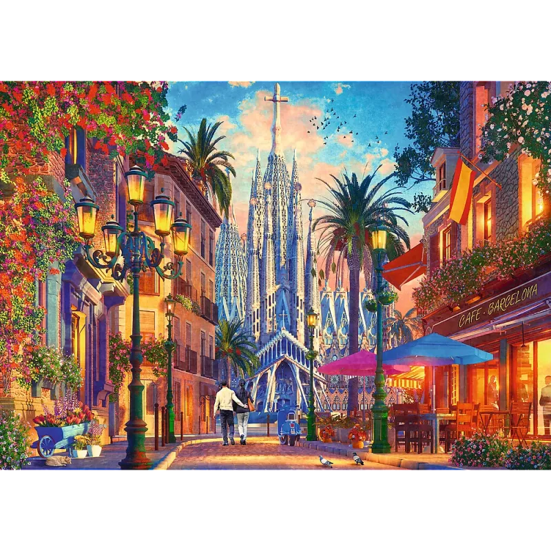 TREFL PUZZLE Puzzle - 1000 - Barcelona, Espanha 10793