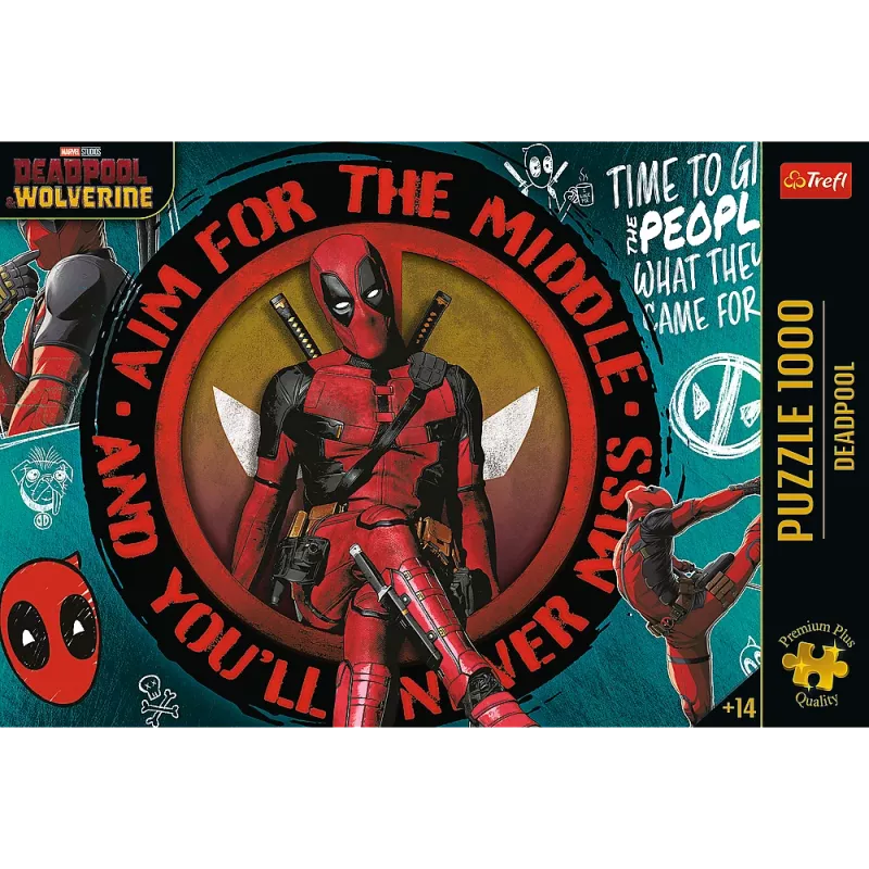 Puzzle TREFL - 1000 Premium Plus - Deadpool Trefl - 10835