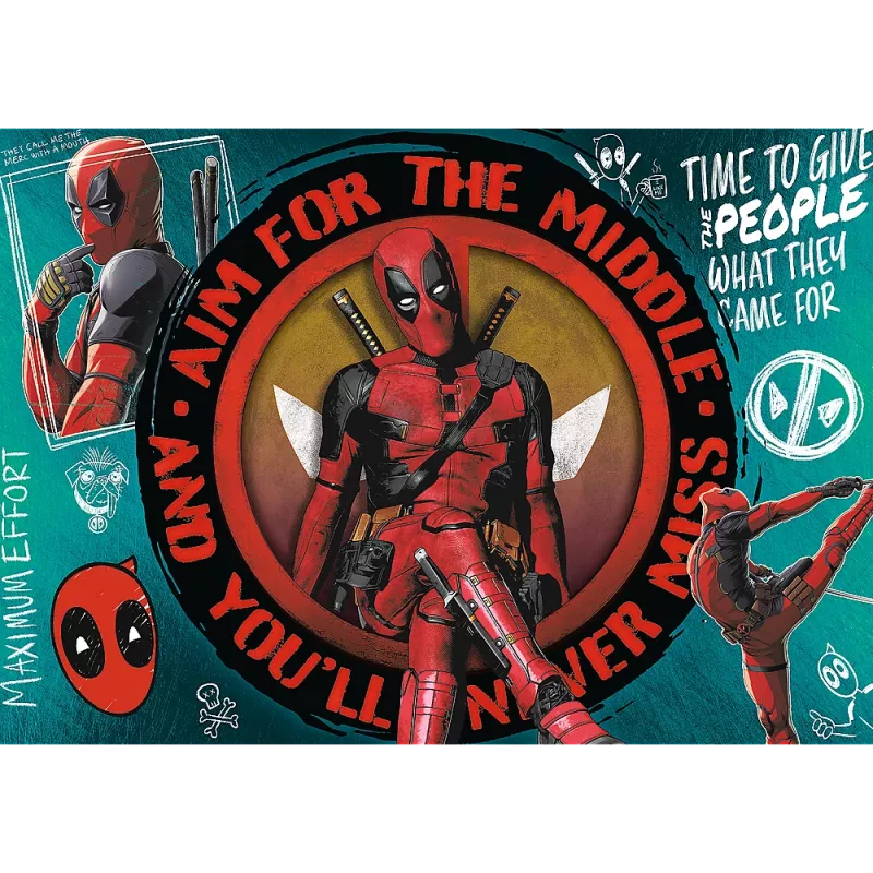 Puzzle TREFL - 1000 Premium Plus - Deadpool Trefl - 10835