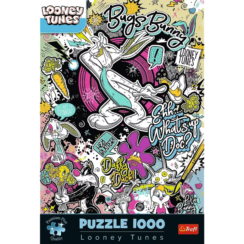 Puzzle TREFL - 1000 Premium Plus - Looney Tunes FSC Mix 70% 12066