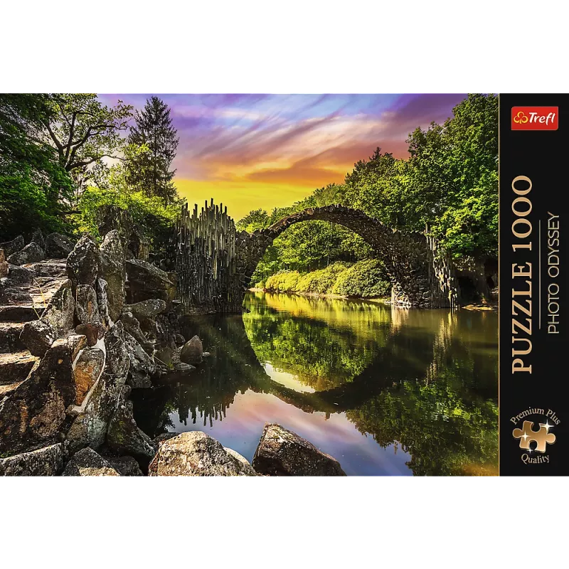TREFL PUZZLE Puzzle – 1000 Premium Plus Ponte Rakotz em Kromlau, Alemanha Trefl 10811