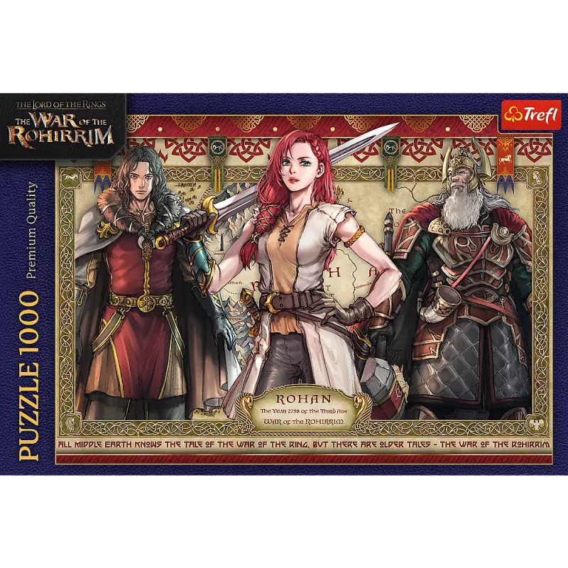 Puzzle TREFL - 1000 - The Lord of the Rings: War of the Rohirrim FSC 10937