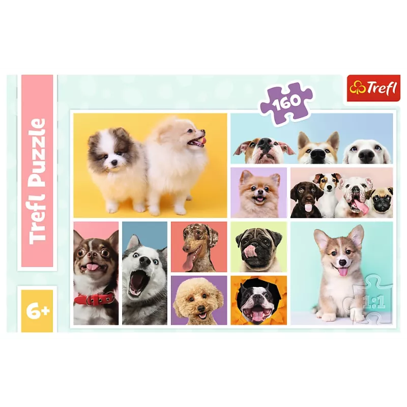 Puzzle TREFL 160 Dog Friendship Trefl 15412