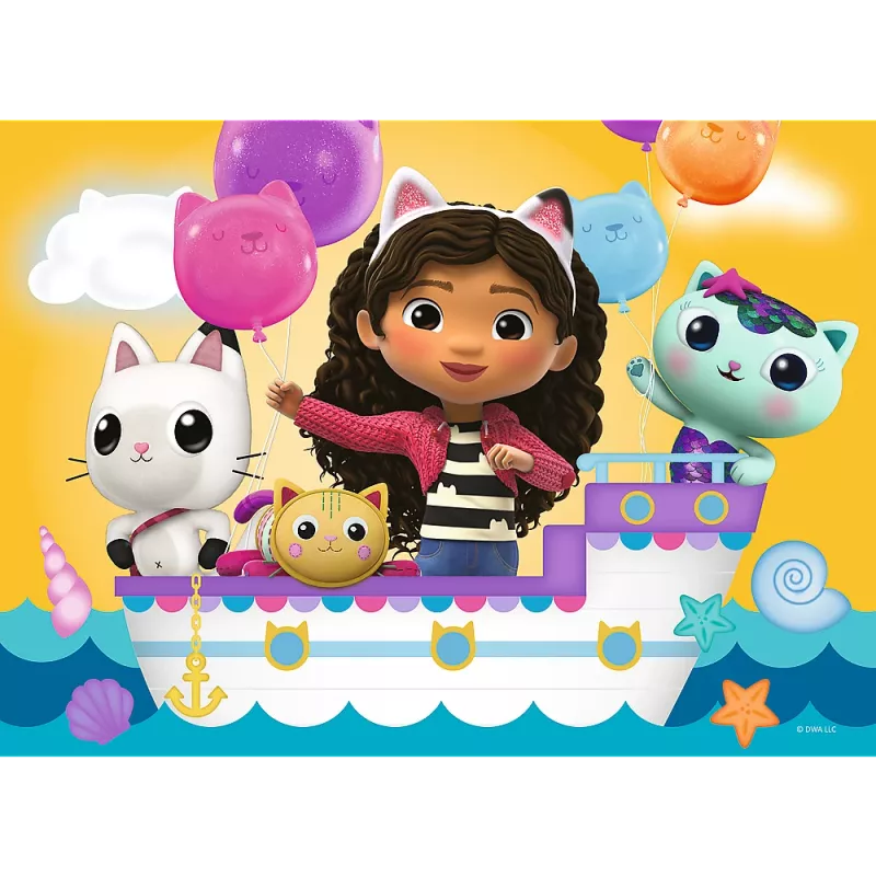 TREFL PUZZLE Puzzle - 20 miniMaxi - Dia Colorido com a Gabby - Trefl 56041