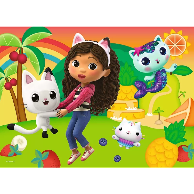 TREFL PUZZLE Puzzle - 20 miniMaxi - Dia Colorido com a Gabby - Trefl 56041