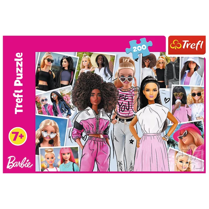 TREFL PUZZLE Puzzle - 200 - No mundo da Barbie Trefl 13301