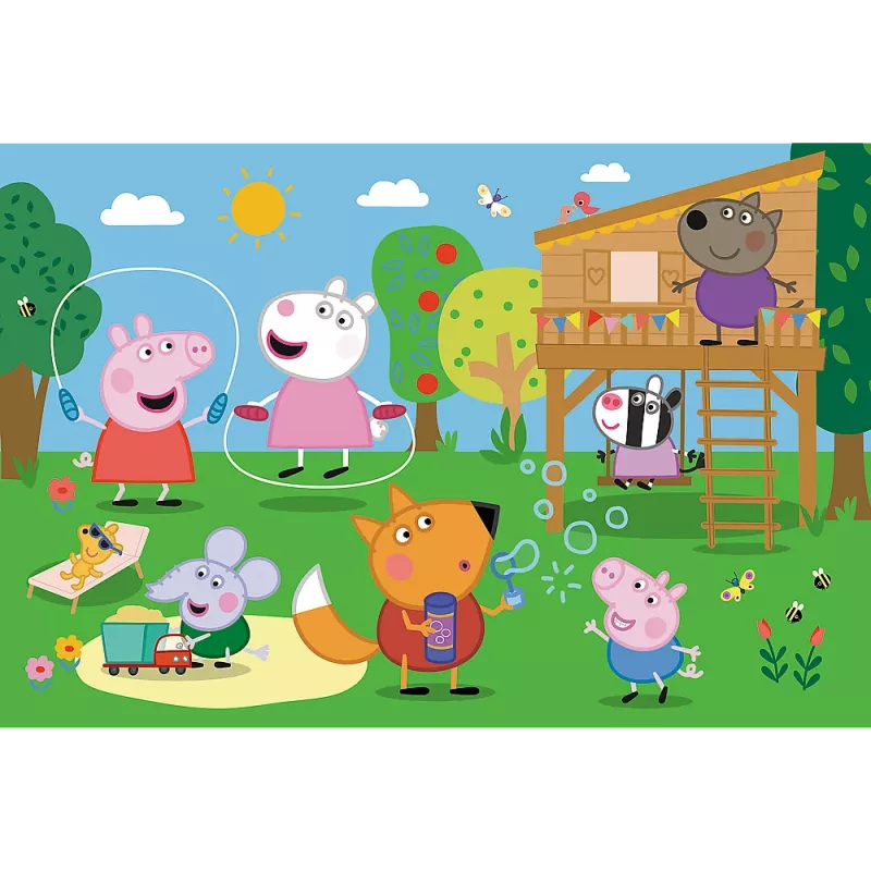 TREFL PUZZLE Puzzle - 24 Maxi - Diversão na clareira - Peppa Pig 14342