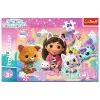 Puzzle TREFL – 24 Maxi – Gabby's Cat World – Trefl 14381