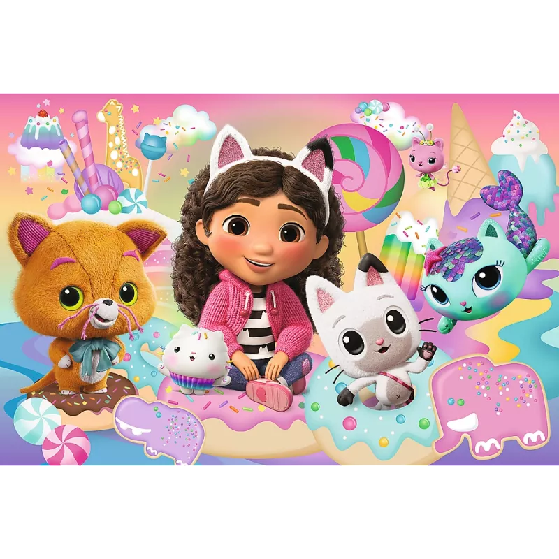 Puzzle TREFL – 24 Maxi – Gabby's Cat World – Trefl 14381