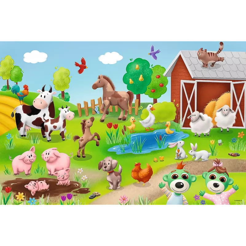Puzzle TREFL 24 Maxi – Little Ones and Animals – Trefl 14372