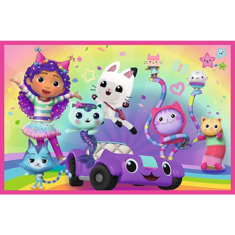 TREFL PUZZLE Puzzle - 2x24 - Diversão com Gabby - Universal Gabbys Dollhouse Trefl 34433