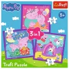 TREFL PUZZLE Puzzle - 3 em 1 - Peppa Pig's Habits Trefl 34893