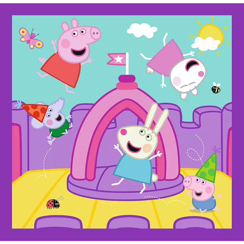 TREFL PUZZLE Puzzle - 3 em 1 - Peppa Pig's Habits Trefl 34893