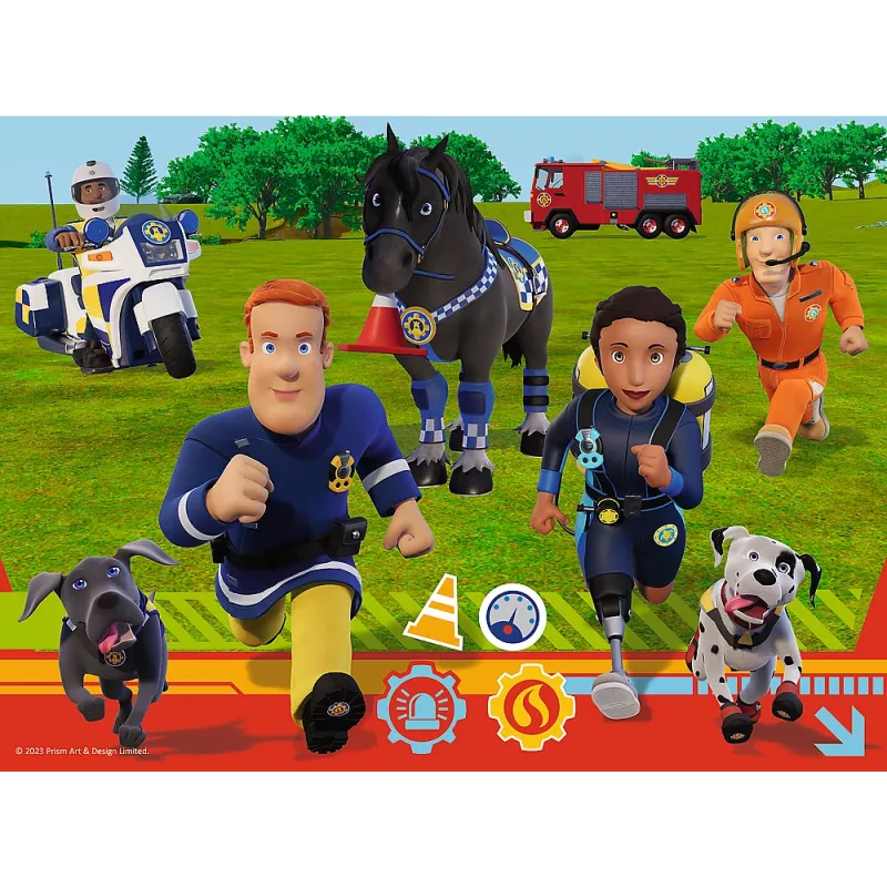 TREFL PUZZLE Puzzle - 30 - Pronto para ajudar Fireman Sam Trefl 18297