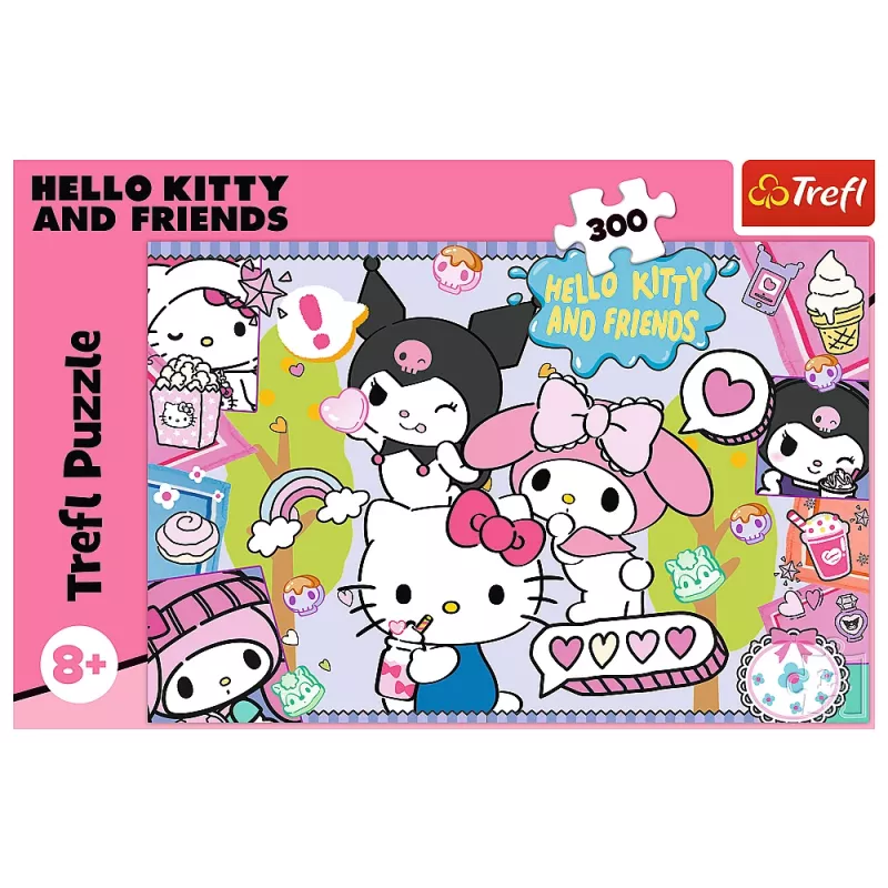 Puzzle 300 - Crazy Trio - Hello Kitty