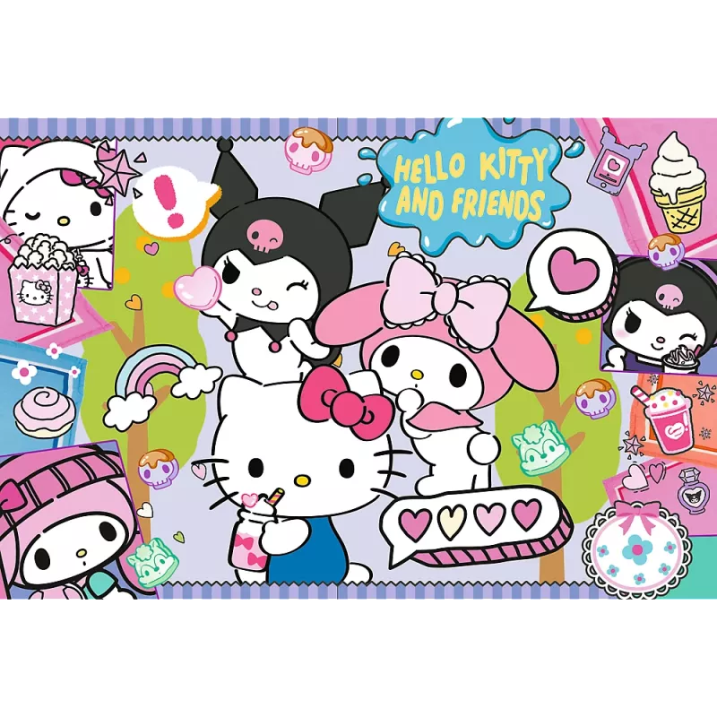 Puzzle 300 - Crazy Trio - Hello Kitty